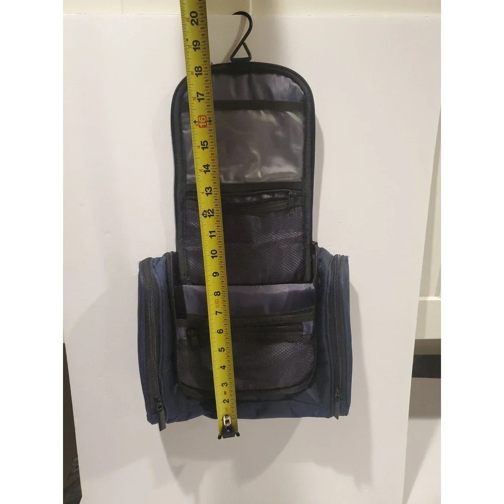 Hanging Travel Toiletry Bag Organizer FOldable Sower Cosmetic Dopp Kit W/ Hook